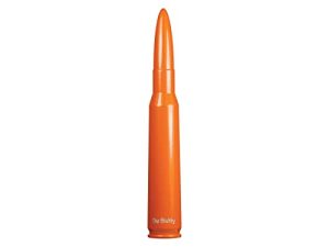CravenSpeed Bullet Style Stubby Antenna Compatible with Harley-Davidson Motorcycles 1998-2022 | Made in USA (Orange)
