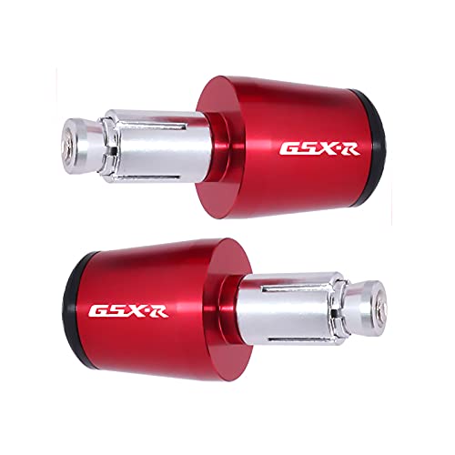Motorcycle Handle Bar Ends Plug for Suzuki GSXR 600 750 1000 (Red) Motorcycle Handle Bar Ends Plug for Suzuki GSXR 600 750 1000 (Red)