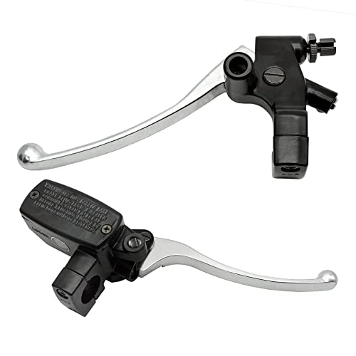 JAVIK Left&Right Brake Master Cylinder Clutch Lever for Honda VT600 VT750 VT1100 VT1300 VTX1300 VF750(Black+Chrome) JAVIK Left&Right Brake Master Cylinder Clutch Lever for Honda VT600 VT750 VT1100 VT1300 VTX1300 VF750(Black+Chrome)