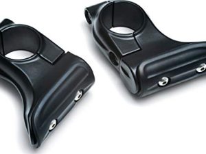 Kuryakyn 7633 Motorcycle Accessory: Universal Toe Rest Cruise Pegs for Motorcycles with 1-1/4" Round Engine Guards
