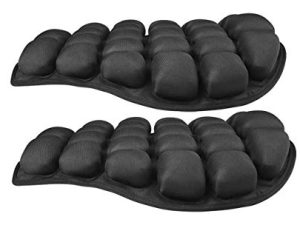 HOMMIESAFE 2 Pack Air Motorcycle Seat Cushion Water Fillable Cooling Down Seat Pad