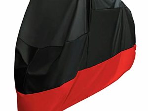 Motorcycle Cover for Honda Goldwing 1100 1200 1500 1800 XXXL Outdoor Black+Red