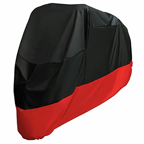 Motorcycle Cover for Honda Goldwing 1100 1200 1500 1800 XXXL Outdoor Black+Red Motorcycle Cover for Honda Goldwing 1100 1200 1500 1800 XXXL Outdoor Black+Red