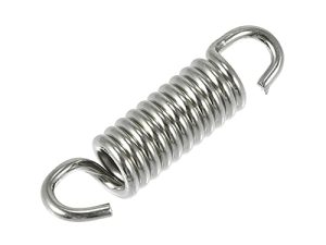 Motoforti Motorcycles Universal Exhaust Pipe Spring 43mm 1.7" Stainless Steel Exhaust Pipe Spring Hook Modified Accessory
