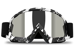 ActionEliters ATV Motorcycle Goggles for Men Women - Dirt Bike Accessories Windproof ATV Dirt Bike Goggle