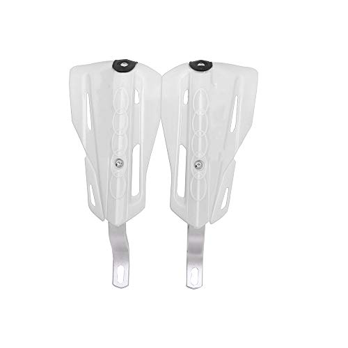 Motorcycle Universal Handguards Hand Guards Guard Handguard 7/8"22mm 1 1/8" 28mm for off Road ATV Motocross Dirt Bike-White Motorcycle Universal Handguards Hand Guards Guard Handguard 7/8"22mm 1 1/8" 28mm for off Road ATV Motocross Dirt Bike-White