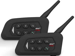 EJEAS V4 Plus Motorcycle Helmet Bluetooth Intercom