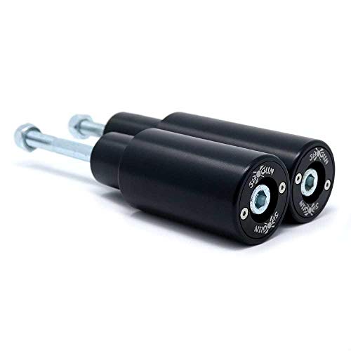 Shogun Kawasaki Ninja 650 Z650 Z 650 2017 2018 2019 2020 2021 2022 Black PA2 No Cut Frame Sliders Fits ABS & NON ABS Models - 715-4519 - MADE IN THE USA Shogun Kawasaki Ninja 650 Z650 Z 650 2017 2018 2019 2020 2021 2022 Black PA2 No Cut Frame Sliders Fits ABS & NON ABS Models - 715-4519 - MADE IN THE USA