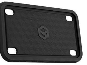 Rightcar Solutions Motorcycle Silicone License Plate Frames | The Original Premium Grade Silicone Bike Plate Frame | Rust Proof