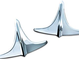 Kuryakyn 7217 Motorcycle Accessory: Leading Edge Rear Fender Accents for 2009-19 Harley-Davidson Trike Motorcycles