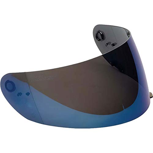 Bell Face Shield Street Racing Motorcycle Helmet Accessories - Dark Blue Iridium Star/Vortex/RS-1/Revolver Bell Face Shield Street Racing Motorcycle Helmet Accessories - Dark Blue Iridium Star/Vortex/RS-1/Revolver