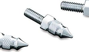 Kuryakyn 1369 Motorcycle Accessory: Windshield Accent Trim Mounting Spikes/Screws for 1996-2013 Harley-Davidson Motorcycles with Batwing Fairing