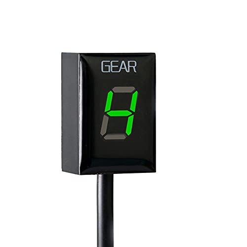 Motorcycle Gear Indicator for Honda CBR CB500X CB400SF CB650F CB1300 CBR600RR CB1000R Cb650r VFR800 Digital Meter LED Display Waterproof ECU Plug (Green) Motorcycle Gear Indicator for Honda CBR CB500X CB400SF CB650F CB1300 CBR600RR CB1000R Cb650r VFR800 Digital Meter LED Display Waterproof ECU Plug (Green)