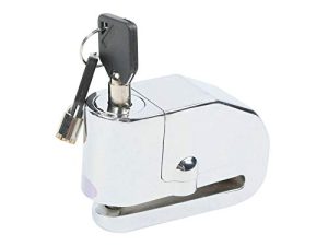 TCMT Wheel Disc Brake Lock Safety Alarm Anti Theft Fits for Universal Scooter Motorcycle Cycle Bike