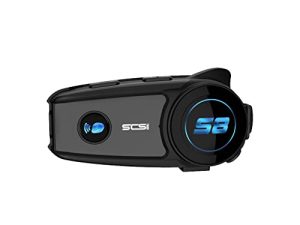 Motorcycle Helmet Bluetooth Headset SCSETC S8 Motorcycle Bluetooth Headset 1000m 2 Riders Intercom