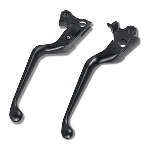 NTHREEAUTO Black Brake Clutch Lever Hand Levers Compatible with Harley Sportster 883 1200 Dyna Softail Electra Glide Road King Touring Fat Bob NTHREEAUTO Black Brake Clutch Lever Hand Levers Compatible with Harley Sportster 883 1200 Dyna Softail Electra Glide Road King Touring Fat Bob