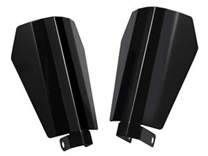 PBYMT Gloss Black Coffin Cut Handguards Hand Guards Compatible for Harley Sportster Touring Street Glide Road King Electra Glide 2007-2021 (Large)