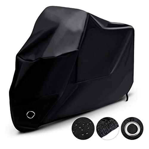 LIHAO Waterproof Motorcycle Cover Shelter Rain UV All Weather Protection LIHAO Waterproof Motorcycle Cover Shelter Rain UV All Weather Protection