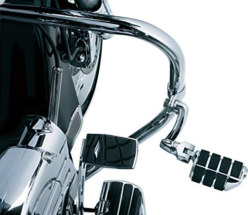 Kuryakyn 4575 Motorcycle Foot Controls: Longhorn Offset Dually Highway Pegs with Magnum Quick Clamps for 1-1/4" Engine Guards/Tubing Kuryakyn 4575 Motorcycle Foot Controls: Longhorn Offset Dually Highway Pegs with Magnum Quick Clamps for 1-1/4" Engine Guards/Tubing