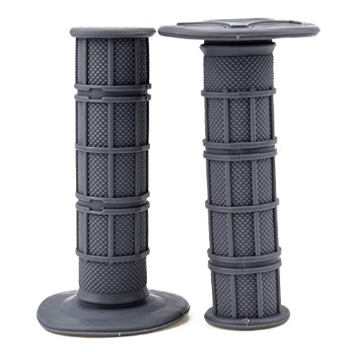 7/8 Inches Universal Motorcycle Grips Hand Grips for CRF YFZ RMZ KXF Motorcycle 50cc 125cc 110cc Dirt Pit Bike Gray 7/8 Inches Universal Motorcycle Grips Hand Grips for CRF YFZ RMZ KXF Motorcycle 50cc 125cc 110cc Dirt Pit Bike Gray