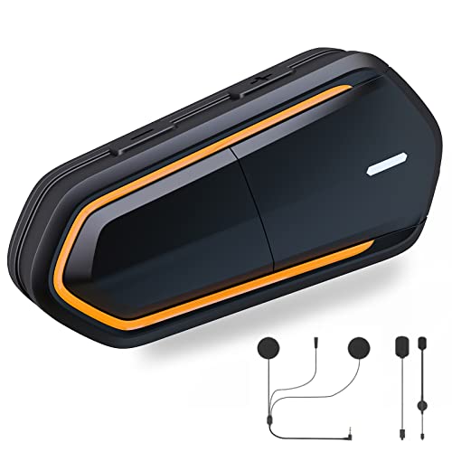 ILM Motorcycle Bluetooth Headset Outdoor Riding Earphone Bluetooth Stereo Music and IPX6 Waterproof Headphones Universal Helmet Audio System ILM Motorcycle Bluetooth Headset Outdoor Riding Earphone Bluetooth Stereo Music and IPX6 Waterproof Headphones Universal Helmet Audio System