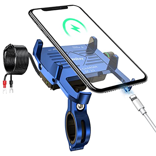NEWekey Motorcycle Phone Mount with Charger NEWekey Motorcycle Phone Mount with Charger