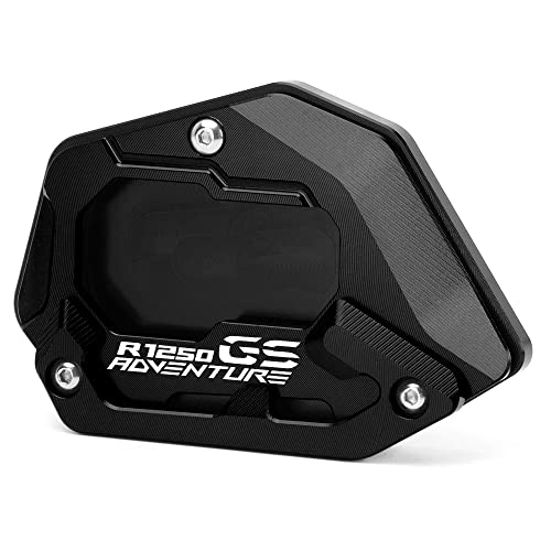 Modeer For BMW R1250GS Adventure 2018-2023 (Not For Lowered Vehicles) Motorcycle CNC Support Extension Plate Kickstand Side Stand Pad r 1250 gs adv r1250gsa Accessories (black) Modeer For BMW R1250GS Adventure 2018-2023 (Not For Lowered Vehicles) Motorcycle CNC Support Extension Plate Kickstand Side Stand Pad r 1250 gs adv r1250gsa Accessories (black)