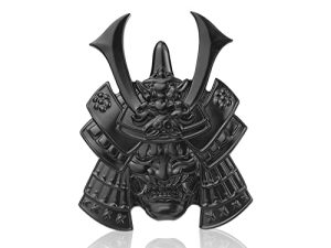 Samurai Metal Car Sticker