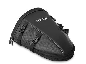 MOSISO Motorcycle Tail Bag Multifunctional Waterproof Polyester Storage Saddle Bag