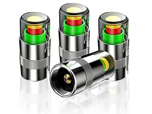 Ajxn 4 Pcs Car Tire Valve Stem Caps