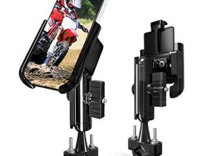 GUB Aluminum Motorcycle Phone Mount on Handlebar Φ0.55-1.42in