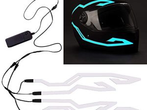 JIGUOOR 4PCS Motorcycle Helmet Light