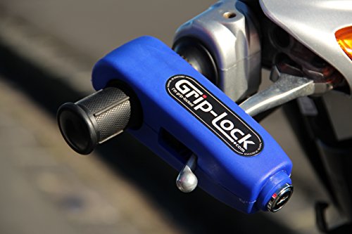 Grip-Lock – The original and genuine Motorcycle and Scooter Security Lock - Blue Grip-Lock – The original and genuine Motorcycle and Scooter Security Lock - Blue