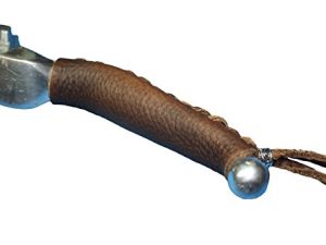 Marks Custom Designs Brown Leather Motorcycle Lever Covers for HD No Fringe