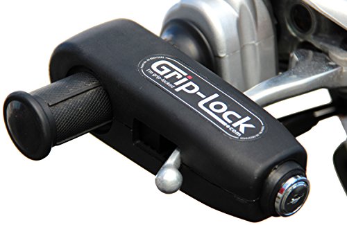 Grip-Lock GLBlack Black Motorcycle and Scooter Handlebar Security Lock Grip-Lock GLBlack Black Motorcycle and Scooter Handlebar Security Lock