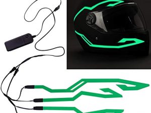 JIGUOOR 4PCS Motorcycle Helmet Light