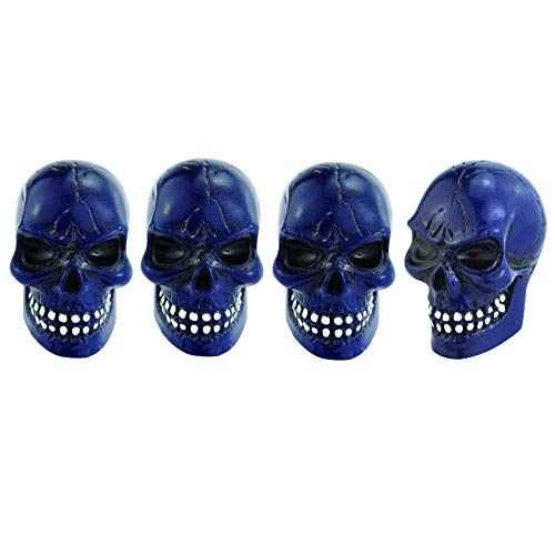 Abfer Skull Tire Wheel Air Cap Valve Stem Covers Car Decorative Accessories Fit Most Vehicle Truck Motorcycles Bikes Abfer Skull Tire Wheel Air Cap Valve Stem Covers Car Decorative Accessories Fit Most Vehicle Truck Motorcycles Bikes