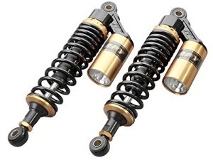 Newsmarts 2pcs Adjustable 320mm Motorbike Air Shock Absorbers Universal Fit for Honda Suzuki Yamaha Kawasaki ATV Go Kart Quad Dirt Sport Bikes