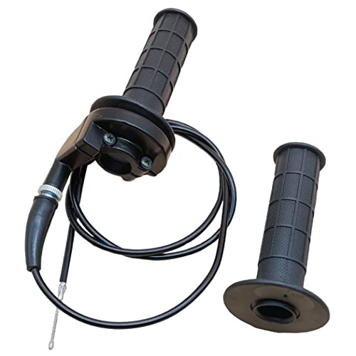 Aniro Moto Throttle Cable + Handle Bar Throttle Grips Grip + Throttle Housing Clamp for Dirt Bike Quad ATV Pit 50cc 125cc Aniro Moto Throttle Cable + Handle Bar Throttle Grips Grip + Throttle Housing Clamp for Dirt Bike Quad ATV Pit 50cc 125cc