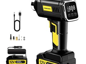 FOWAWU 150PSI 7800mAh Cordless Tire Inflator Air Compressor