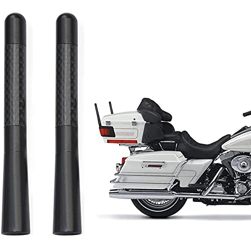 Bingfu Motorcycle Carbon Fiber Antenna Mast Motorcycle Radio Antenna Replacement 2-Pack Compatible with Harley Davidson Motorcycle 1989-2019 Touring Electra Glide Road Glide Tour Ultra Classic Bingfu Motorcycle Carbon Fiber Antenna Mast Motorcycle Radio Antenna Replacement 2-Pack Compatible with Harley Davidson Motorcycle 1989-2019 Touring Electra Glide Road Glide Tour Ultra Classic