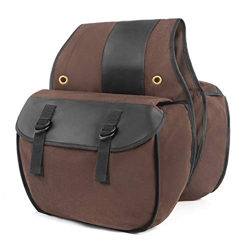 Nomad USA Quick-Easy Universal Fit Throw Over Motorcycle Canvas Biker Cargo Saddlebags (Khaki) Nomad USA Quick-Easy Universal Fit Throw Over Motorcycle Canvas Biker Cargo Saddlebags (Khaki)