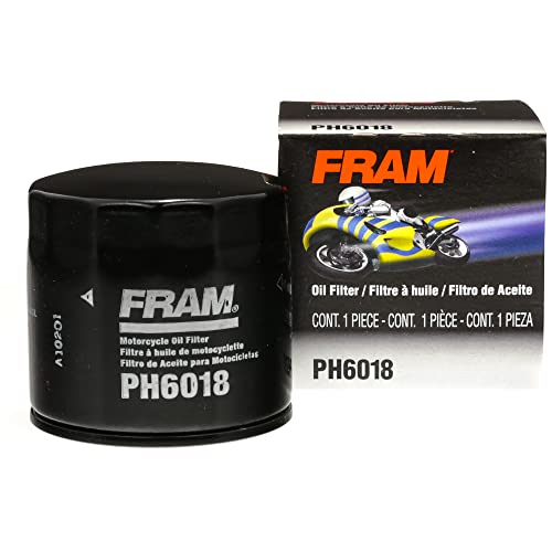 FRAM Extra Guard PH6018 Motorcycle Replacement Oil Filter FRAM Extra Guard PH6018 Motorcycle Replacement Oil Filter
