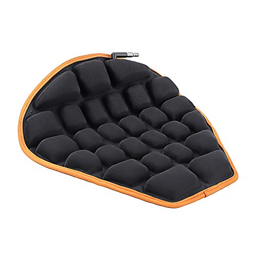 Motorcycle Seat Cushion Pressure Relief Ride Seat Pad Large for Cruiser Touring Saddles Motorcycle Seat Cushion Pressure Relief Ride Seat Pad Large for Cruiser Touring Saddles