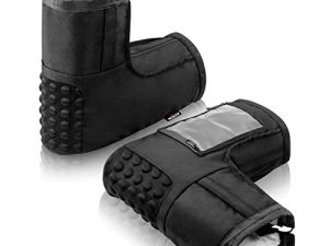 NoCry ATV & Snowmobile Gloves; Wind and Waterproof Muffs to Keep Hands Warm and Dry in Winter; Extra Wide; Tough and Wear Resistant; Universal Fit