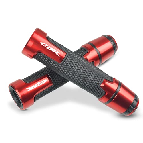 7/8'' 22mm Motorcycle CNC Aluminum Powersports Handlebar Grips with Grip Ends Fit For CBR500 CBR1000RR CBR1100XX CBR125 CBR250 CBR300R CBR400RR CBR450SR CBR600RR CBR600F CBR900RR CBR954RR red 7/8'' 22mm Motorcycle CNC Aluminum Powersports Handlebar Grips with Grip Ends Fit For CBR500 CBR1000RR CBR1100XX CBR125 CBR250 CBR300R CBR400RR CBR450SR CBR600RR CBR600F CBR900RR CBR954RR red