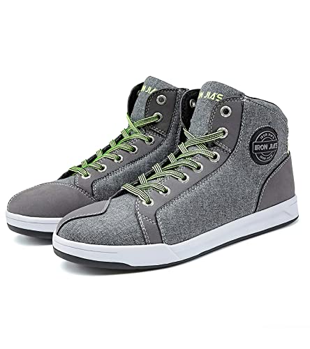 IRON JIA'S Motorcycle Shoes Men Streetbike Casual Accessories Breathable Protective Gear Powersport Anti-Slip Footwear IRON JIA'S Motorcycle Shoes Men Streetbike Casual Accessories Breathable Protective Gear Powersport Anti-Slip Footwear