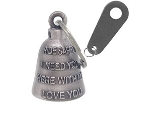 Shiny Motorcycle Bell w/ Sliver Hanger
