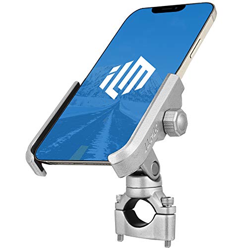 ILM Motorcycle Phone Mount Premium Aluminum Universal Bike Rack Handlebar Holder Fits iPhone 7 | 7 Plus ILM Motorcycle Phone Mount Premium Aluminum Universal Bike Rack Handlebar Holder Fits iPhone 7 | 7 Plus