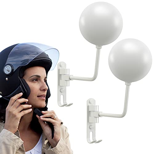 SKIKEN White Helmet Holder with 2 Hooks SKIKEN White Helmet Holder with 2 Hooks